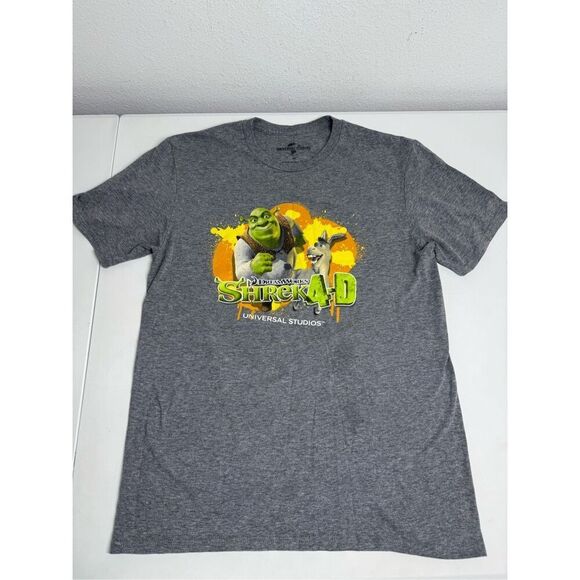 Universal Studios Orlando 2003-2022 Shrek 4DClosing Going Far Far Away Shirt SzM - Picture 4 of 9
